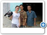 M6 Channel TV crew from French