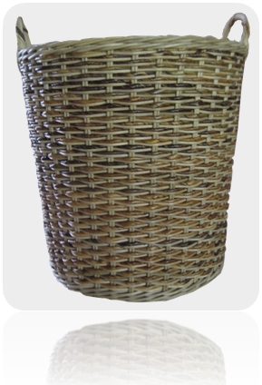 rattan basket hamper laundry