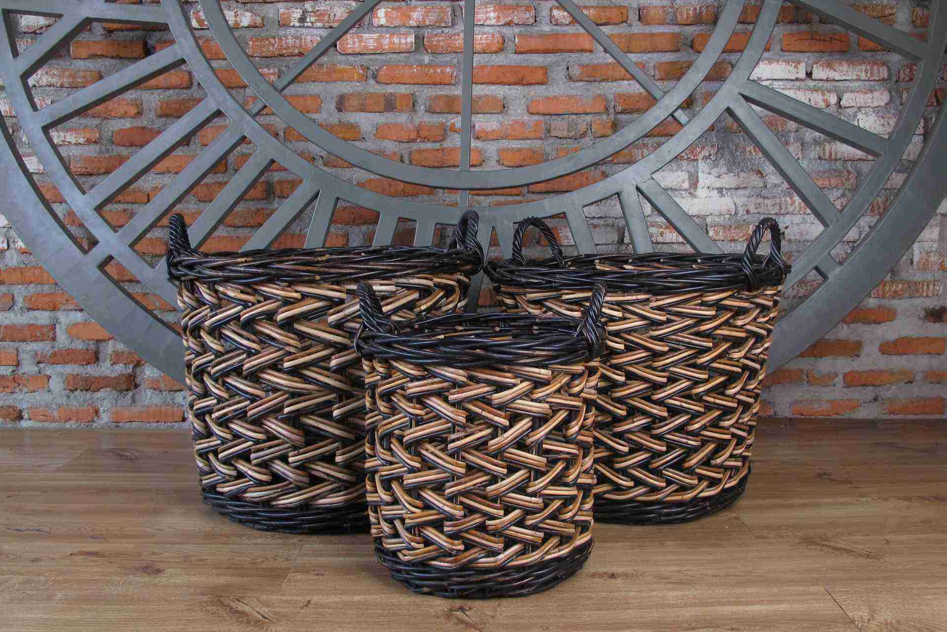 rattan wicker basket manufacturer from indonesia