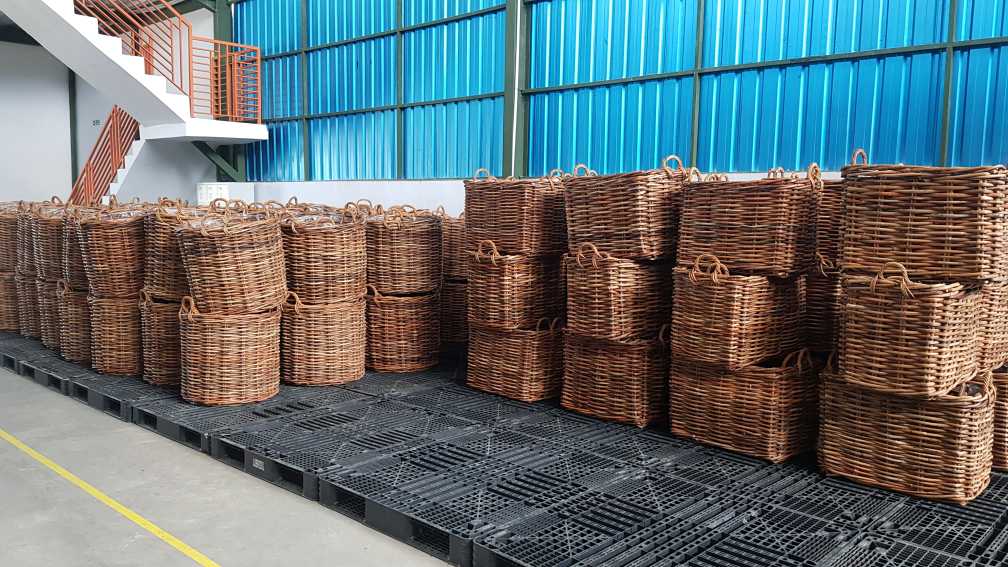 Private Label or White Label Rattan Baskets